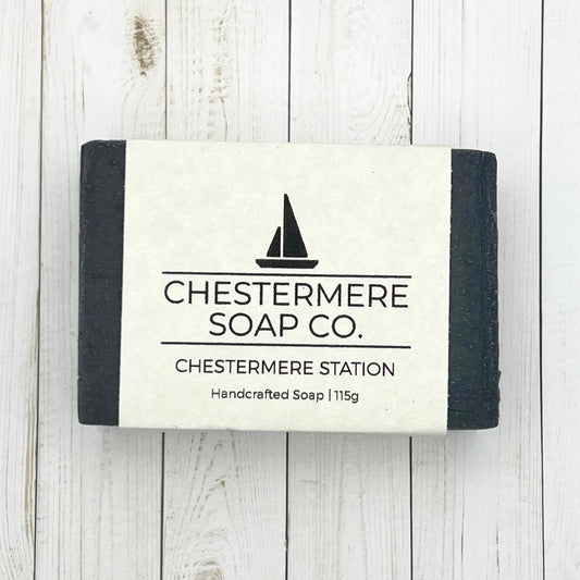 Chestermere Station Bar Soap | Black Licorice