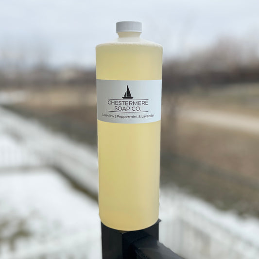 Lakeview Foaming Soap Refill | Peppermint & Lavender