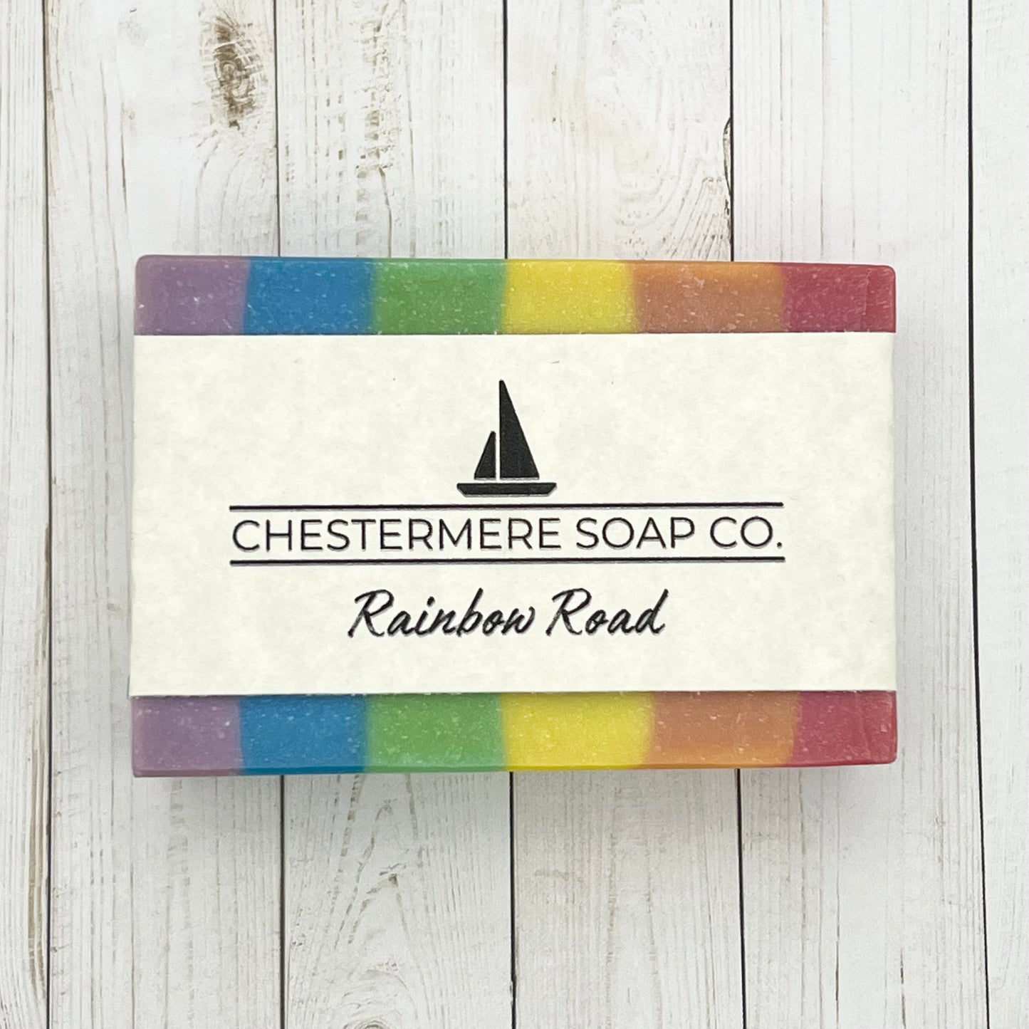 Rainbow Road | Rock Candy Bar Soap