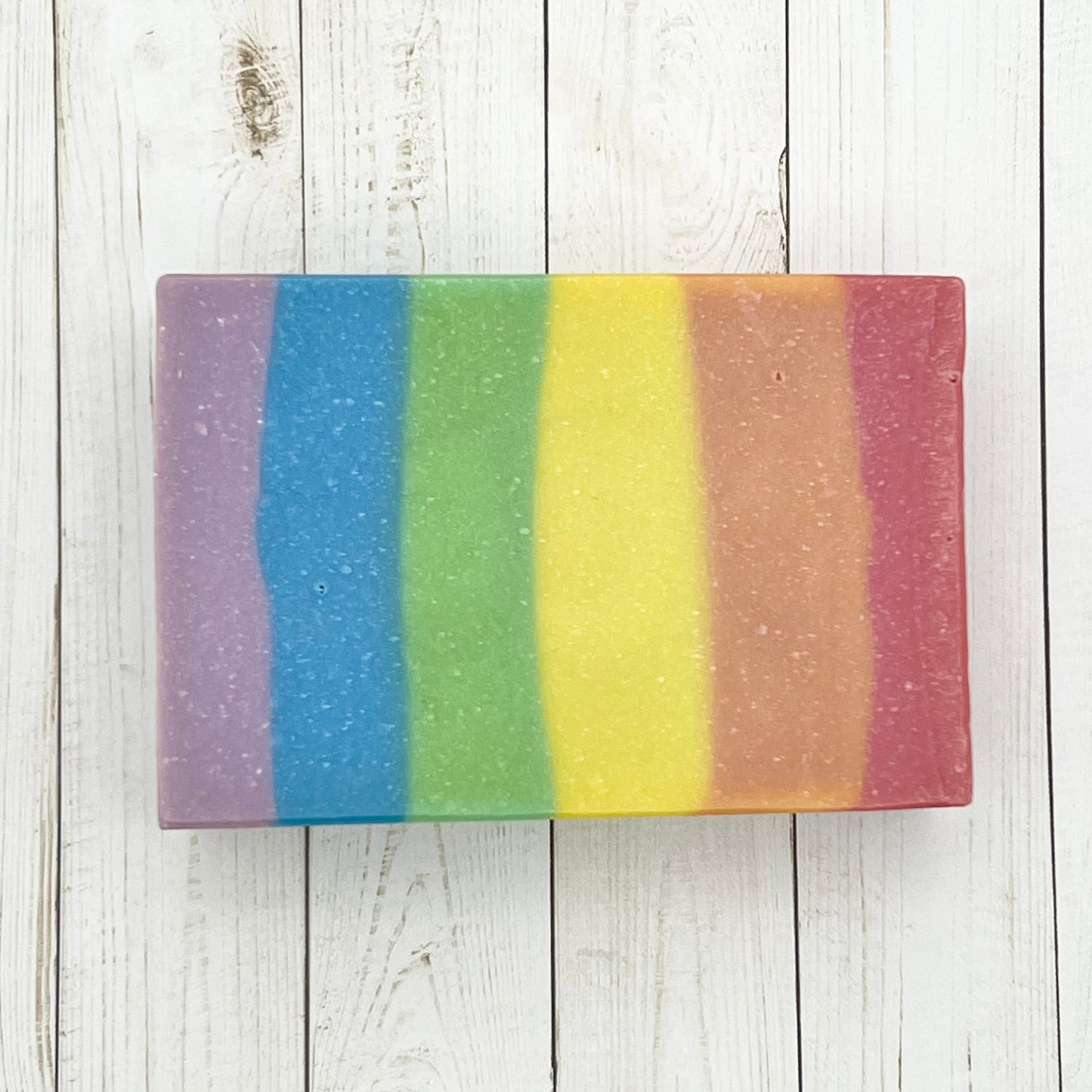 Rainbow Road | Rock Candy Bar Soap